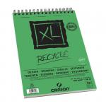 "Canson" Альбом для графики XL Recycle 160 г/м2 A4 21 х 27.9 см на спирали 50 л.