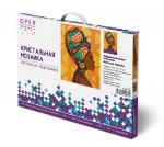 Кристальная (алмазная) мозаика  "ФРЕЯ" ALPD-156 на подрамнике "Африканские мотивы"