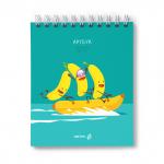 "Светоч" А163 Артбук (Скетчбук), блок белый, жесткая подложка, 100  г/м2 175*200 мм на гребне 80 л. 2 шт.