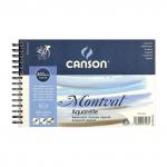 "Canson" Альбом для акварели 100\% целлюлоза 300 г/м2 13.5 х 21 см на спирали 12 л.