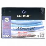 "Canson" Альбом для акварели 100\% целлюлоза 270 г/м2 18 х 25 см склейка с одной стороны 12 л.
