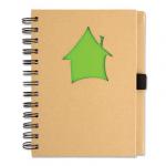 "FITEKO" Тетрадь на спирали с вырубкой RPT-02 ( 130 x 180 мм) 70 л. 5 шт. клетка СК/Распродажа