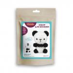 Набор для вязания "Miadolla" AMG-MN-0137 Панда (велюр)