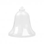 "Love2art" PLB-017 Заготовка для декорирования "колокольчик" пластик 8.7 х 8.5 х 8.5 см 10 шт