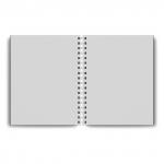 "Светоч" 80АРТ-002 Артбук (Скетчбук), глянцевая ламинация, блок белый, 80  г/м2 23.9 х 20.5 см на гребне 80 л. 2 шт.