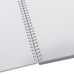 "Светоч" 80АРТ-002 Артбук (Скетчбук), глянцевая ламинация, блок белый, 80  г/м2 23.9 х 20.5 см на гребне 80 л. 2 шт.