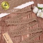 Кружево вязаное хлопковое KRUZHEVO 27мм арт.TBY.1005