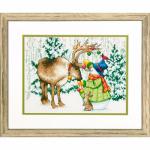 Набор для вышивания "DIMENSIONS" 70-08947   "Северный олень"