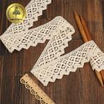 Кружево хлопковое KRUZHEVO 50мм арт.TBY.1003