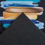 "Canson" Альбом для смешанных техник Graduate BLACK 240 г/м2 A4 21 х 29.7 см склейка с одной стороны 20 л.