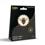 "Klart" набор для вышивания 10-506 "Брошь. Пчела"