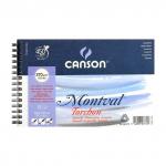 "Canson" Альбом для акварели 100\% целлюлоза 270 г/м2 13.5 х 21 см на спирали 12 л.