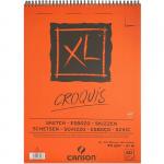 "Canson" Альбом для графики XL Croquis 90 г/м2 A2 42 х 59.4 см на спирали 60 л.