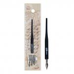 Держатель в комплекте с остроконечными каллиграфическими перьями ArtSpace, 4шт., пакет, CN_41207