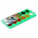 Акварель «Луч. ZOO», 12 цветов, с кистью