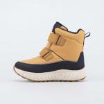 горчичный ботинки школьная Комбинирован.