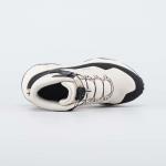 беж-чер ботинки школьная, подростковая Комбинирован.