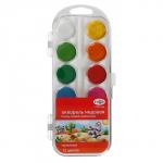 Акварель медовая «Гамма. Мультики», 12 цветов, без кисти, пластик
