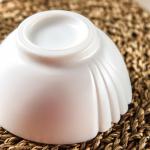 Салатник Lotusia, 250 мл, d=12 см, стеклокерамика, белый