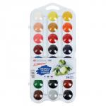 Акварель медовая «ЗХК. Я - Художник!», 24 цвета, без кисти, в пластиковой коробке, 227422003