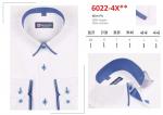 6022-4X** Сорочка подростковая длин. рукав, белый, BROSTEM