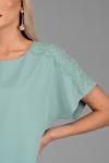 Блузка Келли (кружево/мята)
