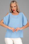 Блузка Аура (голубой)