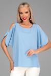 Блузка Аура (голубой)