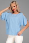 Блузка Аура (голубой)