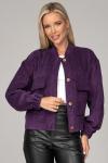 Бомбер Рут (вельвет/фиолетовый)
