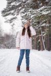 Куртка зимняя "Хот" для девочки