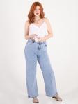 Джинсы голубые женские широкие больших размеров