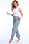 Брюки женские "Амина" (серо-голубой)