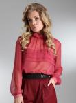Блуза LM БК 2811 бордовый