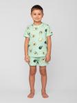 Костюм детский кулирка с шортами "БОНЯ" АВОКАДО