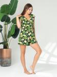 Комбинезон женский кулирка "ФРУКТЫ АВОКАДО"