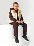*Костюм детский футер 2-х нитка "БЛУМИ КИДС" ШОКОЛАД