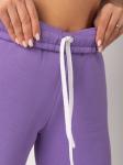 Брюки женские футер начес 3-х нитка пенье "РОКСИ" СИРЕНЬ