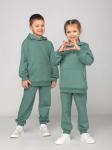 *Костюм детский футер 2-х нитка "БЛУМИ КИДС" ЗЕЛЕНЬ