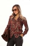 Блуза LM М 10 коричневая