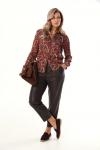Блуза LM М 10 коричневая