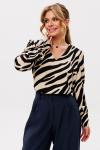 Блуза AmberA 1038-4 зебра