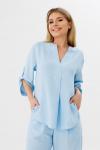 Блуза AmberA 1093 голубой