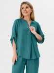 Блуза AmberA 1093-1 морская волна