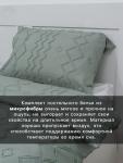 Постельное белье 2-спальное LoveLife Tufting «Орнамент», микрофайбер, зелёное