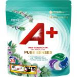 Капсулы для стирки белья A+ Pure Senses Refresh 30 шт