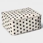 Кофр для хранения вещей «Ажур», 55?42?25 см, бежевый