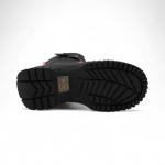 Ботинки демисезонные 4446-1 черно розовые