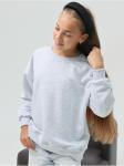 Свитшот "Детский" Серый Меланж