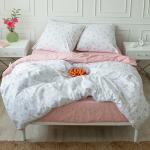 КПБ 'Традиция' 1,5 спальный, поплин, 100% хлопок, пл. 110 гр./кв.м., 'Романтика ВБ' Пододеяльник 146*217, простыня 150*217, наволочка 70*70 (2 шт.)